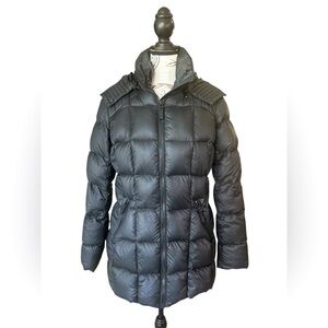 Marc New York Andrew Mark down-filled black puffer coat size small